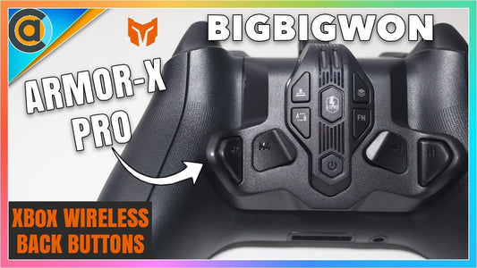 bigbig won ARMORX Pro wireless back button installed on an xbox controller