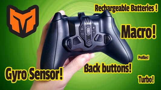 bigbig won ARMORX Pro adds gyro sensor macro rechargeable battery back buttons to xbox controller