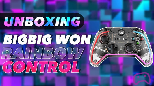 Unboxing Rainbow Control BIGBIG WON para PC y Switch en Español (MX)