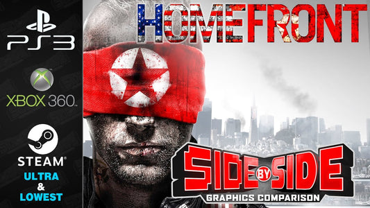 Homefront - Graphics Comparison - PS3 vs Xbox 360 vs Gaming PC Ultra &amp; Low | Side by Side