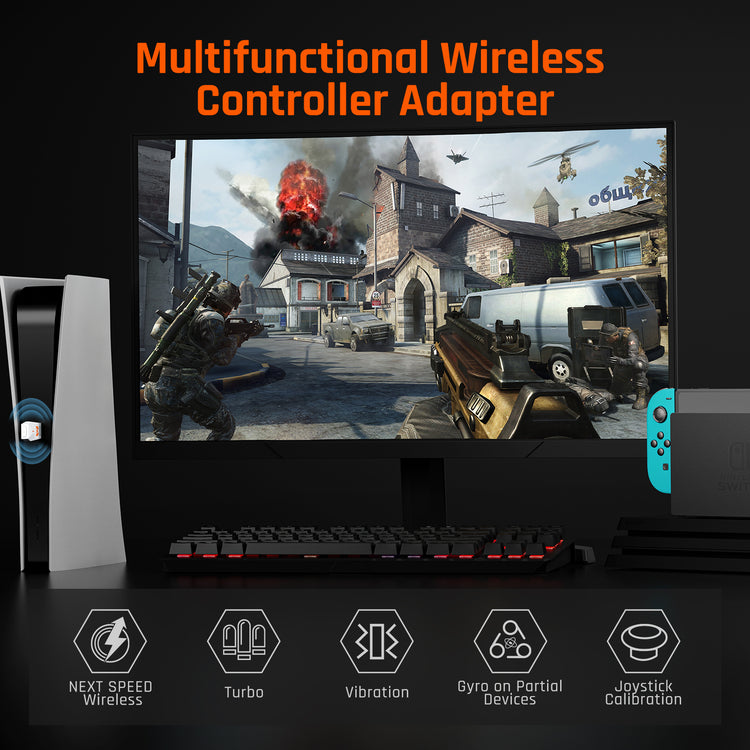 Cosmic Byte C3070W Nebula V2 Wired/Wireless Dual Mode Gamepad For PC, USB C Port - Cosmic Byte