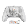 BIGBIG WON ARMORX white model installed on an Xbox controller and adapter